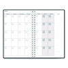 Recycled Non-Dated Monthly/Weekly Planner, Celestial, Blue/Gold Cover, Undated