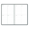 Recycled Non-Dated Monthly/Weekly Planner, Gold And Smoke, Multicolor Cover, Undated