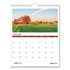 100% Recycled Farm Life Wall Calendar, 11 x 14, White/Multicolor Sheets, 12-Month (Jan-Dec): 2026