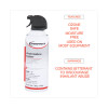 Compressed Air Duster Cleaner, 10 Oz Can, 6/Pack