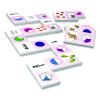 Fraction Dominoes, 1 To 2 Players, Grades 3 To 7, 28 Pieces
