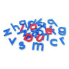 Rainbow Giant Alphabet, Lowercase Letters, +/- 3" Tall, Blue Consonants, Red Vowels, 26 Pieces
