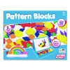 Rainbow Pattern Blocks, Pre-K, 100 Pieces