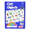 Rainbow Cvc Objects, +/- 1.6" Tall, Assorted Objects And Object Colors, White Background, 40 Pieces
