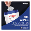Disinfecting Wipes, 1-Ply, 5.16 x 8.5, Fresh Scent, White, 185 Sheets/Canister, 3 Canisters/Carton