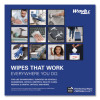 Disinfecting Wipes, 1-Ply, 5.16 x 8.5, Fresh Scent, White, 185 Sheets/Canister, 3 Canisters/Carton