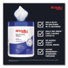 Disinfecting Wipes, 1-Ply, 5.16 x 8.5, Fresh Scent, White, 185 Sheets/Canister, 3 Canisters/Carton