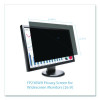 Anti-Glare Reversible Privacy Screen For 23" Widescreen Flat Panel Monitor, 16:9 Aspect Ratio