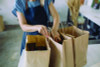 Kraft Paper Bags, Rope Handles, 18" x 7" x 18.5", Kraft, 200/Bundle