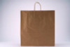 Kraft Paper Bags, Rope Handles, 18" x 7" x 18.5", Kraft, 200/Bundle