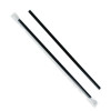 Jumbo Straws, 9", Plastic, Black, 2,000/Carton