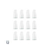 Micro-Gel Fingertips, Size 11, Small, Clear, 12/Pack