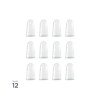 Micro-Gel Fingertips, Size 11.5, Medium, Clear, 12/Pack
