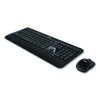 Advanced Wireless Mouse And Keyboard Combo, 2.4 Ghz Frequency, 33 Ft Wireless Range, Black