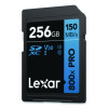 High-Performance Pro Blue Series Sdxc Memory Card, Uhs-I V30 U1 Class 10, 256 Gb