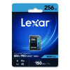 High-Performance Pro Blue Series Sdxc Memory Card, Uhs-I V30 U1 Class 10, 256 Gb