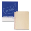 Standard Side-Flap Classification Folder Dividers, Fasteners, Letter Size, Manila, 100/Box