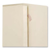 Standard Side-Flap Classification Folder Dividers, Fasteners, Letter Size, Manila, 100/Box