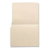 Economy End Tab File Folder, Straight Tabs, Letter Size, 0.75" Expansion, Manila, 500/Box