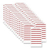 Type-On Write-On Sheet Style Labels, 8 Labels/Sheet, 31 Sheets/Pack