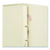 Standard Side-Flap Classification Folder Dividers, 1 Fastener, Letter Size, Manila, 100/Box