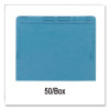 Patient File Pocket, Letter Size, Blue, 50/Box