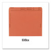 Patient File Pocket, Letter Size, Orange, 50/Box