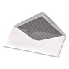 Security Tint Business Envelopes, #6 3/4, Monarch Flap, Gummed Closure, 3.63 x 6.5, White, 80/Box