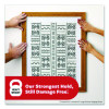 Picture Hanging Strips, X-Large, Removable, Holds Up To 20 Lbs Per 4 Pairs, 8 Pairs/Pack