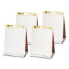 Original Tabletop Easel Pad With Self-Stick Sheets, Unruled, (20) White 20 x 23 Sheets, 4/Pack