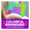 Super Sticky Note Pads In Playful Primary Colors, 3 x 3, Sunnyside, 90 Sheets/Pad, 5 Pads/Pack
