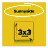 Super Sticky Note Pads In Playful Primary Colors, 3 x 3, Sunnyside, 90 Sheets/Pad, 5 Pads/Pack