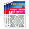 Allergen Defense Air Filter, Merv 11, Mpr 1000, 20 x 30, 4/Carton