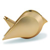 Bird Desktop Tape Dispenser, 1" Core, Metallic Gold