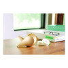 Bird Desktop Tape Dispenser, 1" Core, Metallic Gold
