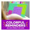 Pop-Up Notes Summer Joy Collection Colors, 3" x 3", Assorted Colors, 90 Sheets/Pad, 6 Pads/Pack