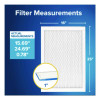 Premium Allergen, Bacteria And Virus Air Filter, Merv 13, Mpr 1900, 16 x 25, 4/Carton