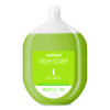 Dish Soap Refill, Lime And Sea Salt Scent, 54 Oz Bottle