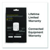 6-Outlet Plus Usb Outlet Surge Protector, 6 Ac Outlets/2 Usb Ports, 900 J, White