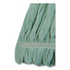 Echofiber Microfiber Loop Mop, Medium, Split Microfiber, Green, 5" Green Headband