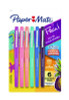 Flair Felt Tip Porous Point Pen, Stick, Medium 0.7 Mm, Assorted Ink And Barrel Colors, 6/Pack