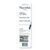 Refill For Paper Mate Profile Ballpoint Pens, Medium 1 Mm Conical Tip, Black Ink, 2/Pack