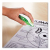 Dryline Grip Correction Tape, Non-Refillable, 0.2" x 27.92 Ft, White Tape, Translucent Green/White Dispenser, 2/Pack
