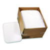 Laminated Foam Serving Tray, 18 x 14 x 2.18, White, 100/Carton