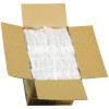 Fieldware Cutlery, Individually Wrapped, Mediumweight Spoon, Plastic, White, 1,000/Carton