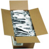 Gardenware Cutlery Kit, Individually Wrapped, Heavyweight, Fork/Knife/Napkin, Plastic, Black, 500/Carton