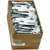 Gardenware Cutlery Kit, Individually Wrapped, Heavyweight, Fork/Knife/Napkin, Plastic, Black, 500/Carton