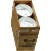 Aluminum Take-Out Container, 24 Oz, 7" Diameter x 1.53" h, Silver, 250/Carton