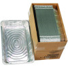 Aluminum Steam Table Pan, Full-Size Deep, 3.4" Deep, 19.6 x 11.6, 40/Carton