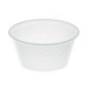 Plastic Portion Cup, 3.25 Oz, Translucent, 3,000/Carton